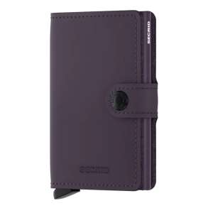 SECRID RFID Miniwallet Matte Kreditkortholder MM-Dark Purple