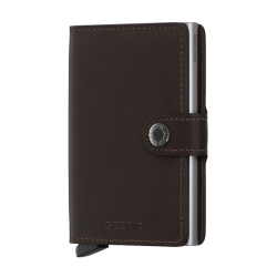 SECRID RFID Miniwallet Original Kreditkortholder Dark Brown