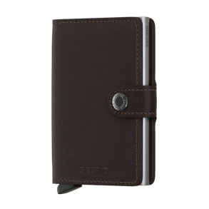 SECRID RFID Miniwallet Original Kreditkortholder Dark Brown