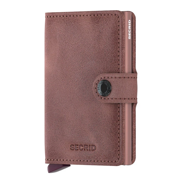SECRID RFID Miniwallet Vintage Kreditkortholder MV-Mauve