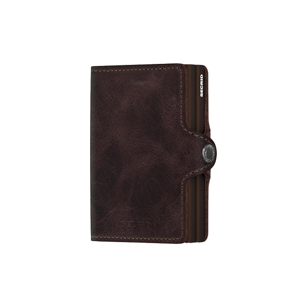 SECRID RFID Vintage Twinwallet TV-Chocolate