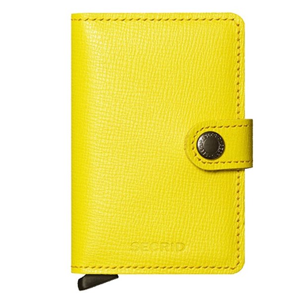 SECRID Crisple Miniwallet RFID-sikret MC-Lemon