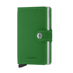 SECRID Crisple Miniwallet RFID-sikret Light Green