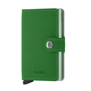 SECRID Crisple Miniwallet RFID-sikret Light Green