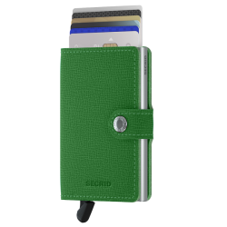 SECRID Crisple Miniwallet RFID-sikret Light Green