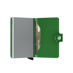 SECRID Crisple Miniwallet RFID-sikret Light Green