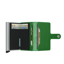 SECRID Crisple Miniwallet RFID-sikret Light Green