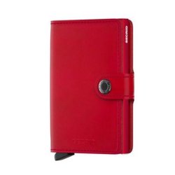 SECRID RFID Miniwallet Original Kreditkortholder M-Red-Red