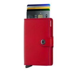 SECRID RFID Miniwallet Original Kreditkortholder M-Red-Red