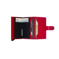 SECRID RFID Miniwallet Original Kreditkortholder M-Red-Red