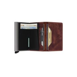 SECRID RFID Vintage Slimwallet S-brown