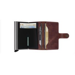 SECRID RFID Miniwallet Vintage Kreditkortholder 