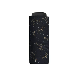 SMATI Taskeparaply Stjernetegn Sort/Guld