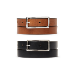 Saddler Averno Vendbart Lderblte Sort/Cognac