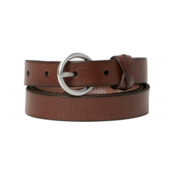 Saddler Esbjerg Smalt Lderblte Brun