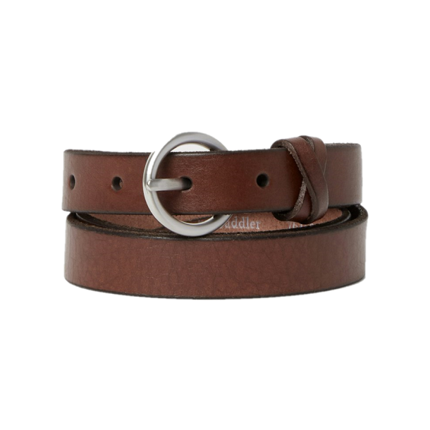 Saddler Esbjerg Smalt Lderblte Brun  764500002