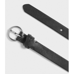 Saddler Esbjerg Smalt Lderblte Sort