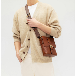 Saddler George Messengertaske sort