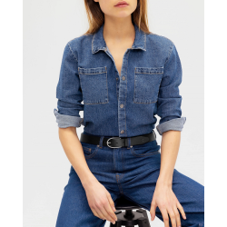 Saddler Harlow Lderblte Sort