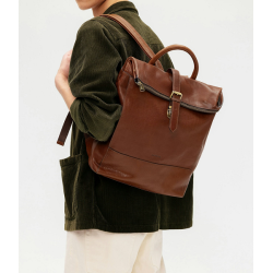 Saddler Palermo Rygsk 13" Midbrown 