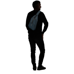 Samsonite Sacksquare Slingbag Navy 