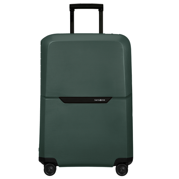 Samsonite Magnum Eco Spinner 75 cm Forest Green - Kuffert - Hard Case Hugo P lædervarer rejseartikler