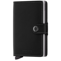 Secrid Miniwallet Original Black – sort kortholder forside
