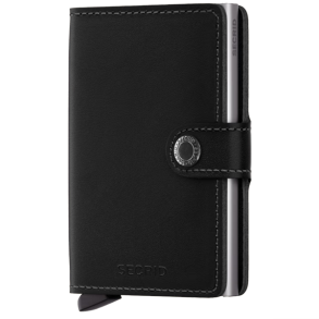 Secrid Miniwallet Original Black – sort kortholder forside