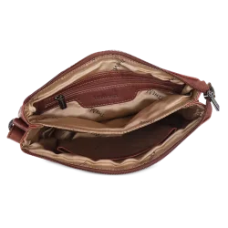 The Monte Skuldertaske Cognac