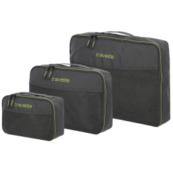 Travelite ACCESSOIRES Cube St m. 3 Pakke Tasker Antracite