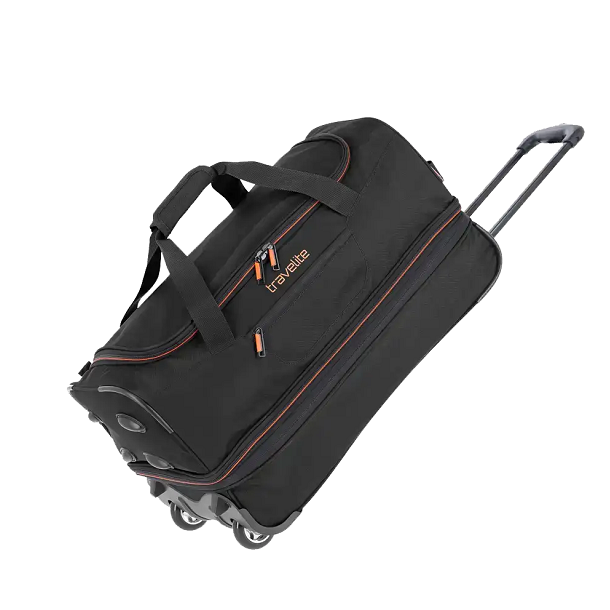 Travelite Basics 2 Hjuls Trolley Rejsetaske 55 cm Sort 096275-01