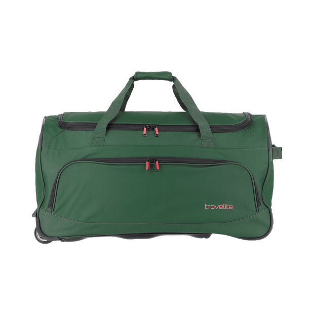 Travelite Basics Fresh Trolley Rejsetaske 71 cm Mrkegrn 096277-86