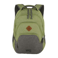 Travelite Basics Melange Rygsk 15" Grn/Gr