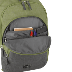 Travelite Basics Melange Rygsk 15" Grn/Gr