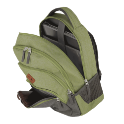 Travelite Basics Melange Rygsk 15" Grn/Gr