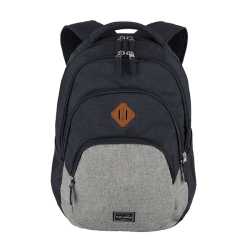 Travelite Basics Melange Rygsk 15" Navy/Gr