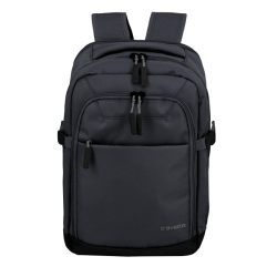 travelite kick off kabinerygsk sort 40 cm – front