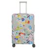 Travelite Kuffertcover M 64 cm - 71 cm Multi Color/ Tickets 000316-97