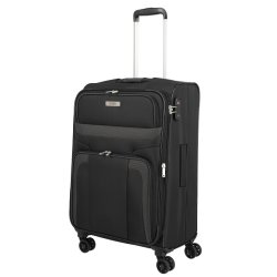 Travelite ORLANDO Skyline Trolleykuffert 65 cm Sort 