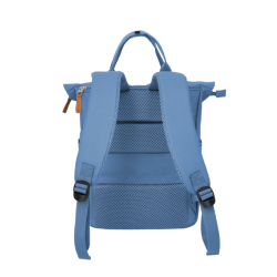 Travelite Basics rygsk med rollup i Denim