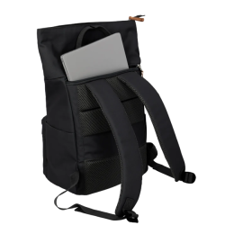 Travelite Basics rygsk med rollup i Sort