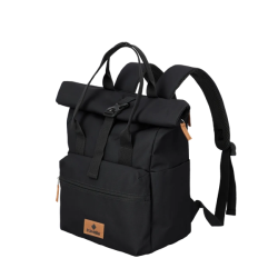 Travelite Basics rygsk med rollup i Sort