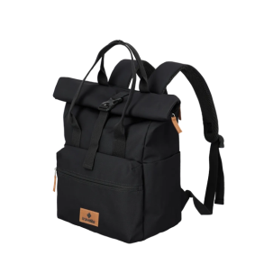 Travelite Basics rygsk med rollup i Sort