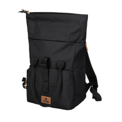 Travelite Basics rygsk med rollup i Sort