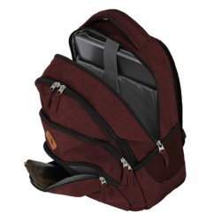 Travelite Basics Melange Rygsk 15" Bordeaux 