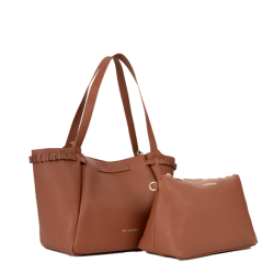 Valentino Medea Shopper Lysebrun