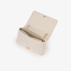 Valentine Ocarina Summer Skuldertaske Beige