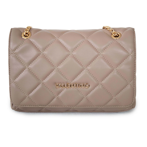 Valentino Ocarina Skuldertaske Taupe Kunstlder