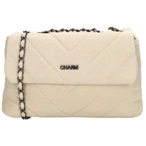 Charm Hollywood Skuldertaske Beige