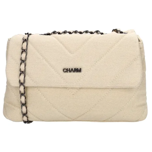 Charm Hollywood Skuldertaske Beige
